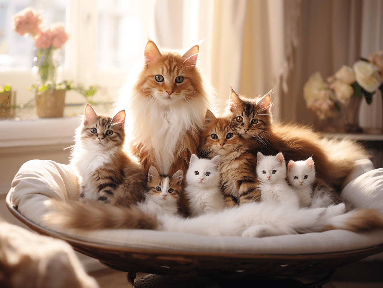 Portée des chattes nombre maximal de chatons par naissance ? Animal Passion