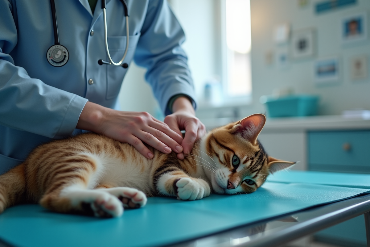 chat malade