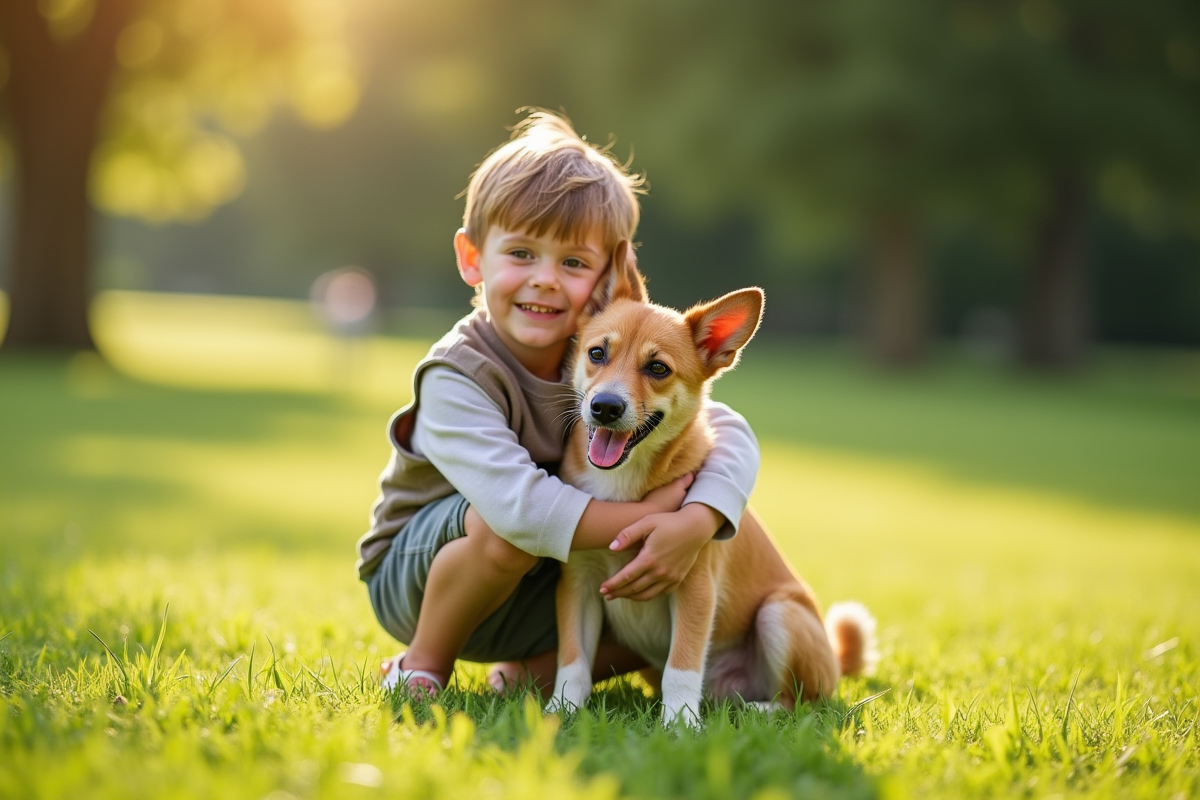 chien amour